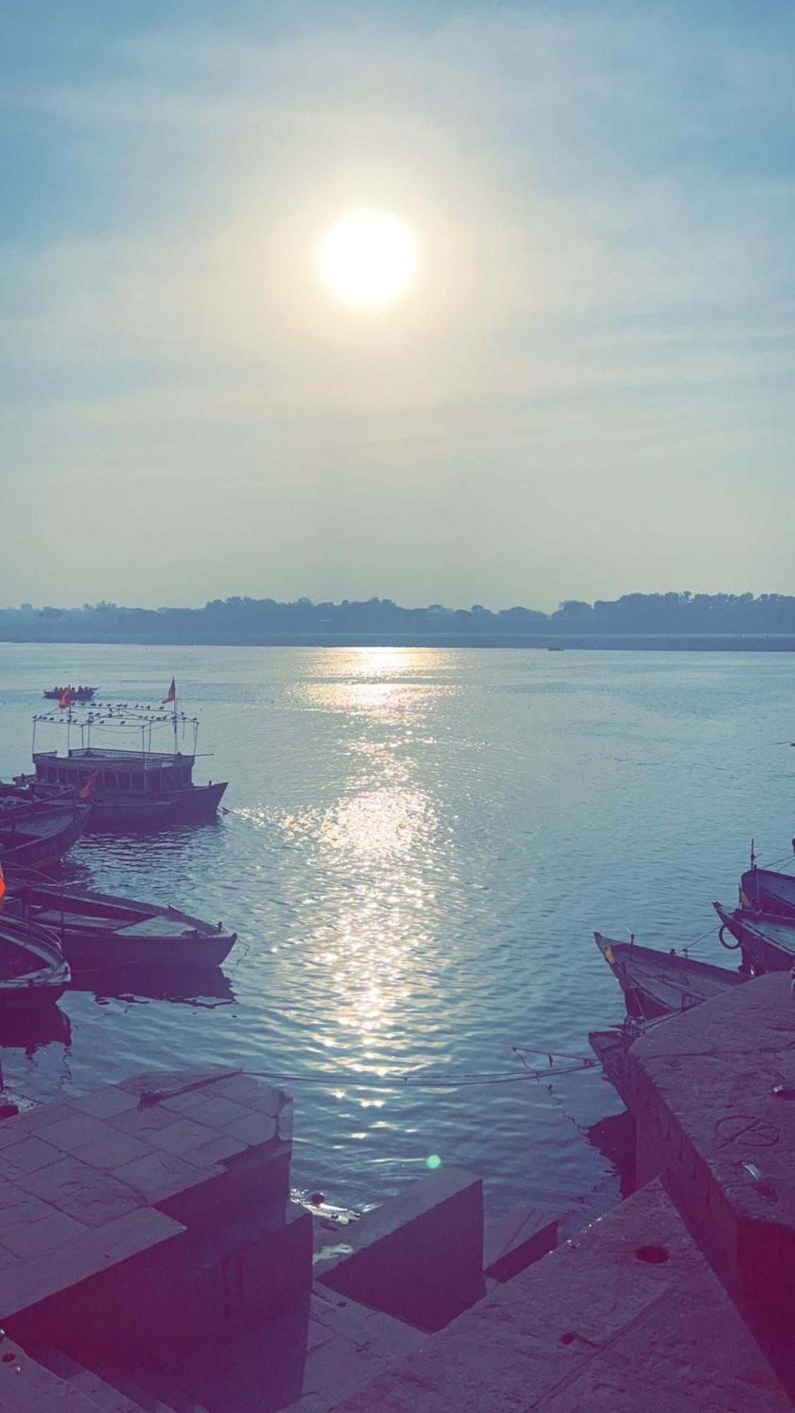 Tandon Lodge On The Ganga Ghat Homestay Βαρανάσι Εξωτερικό φωτογραφία